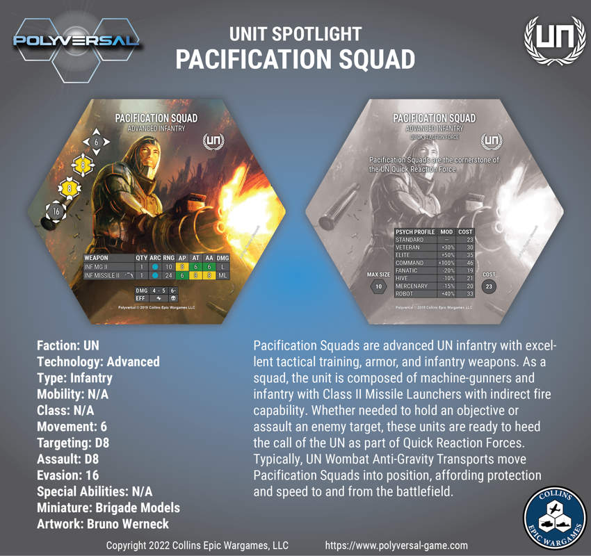 Pacification Squad Feature